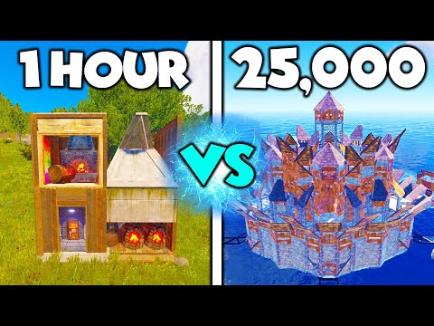 Can 25,000 Hours Defend a 1 Hour Base? - Rust