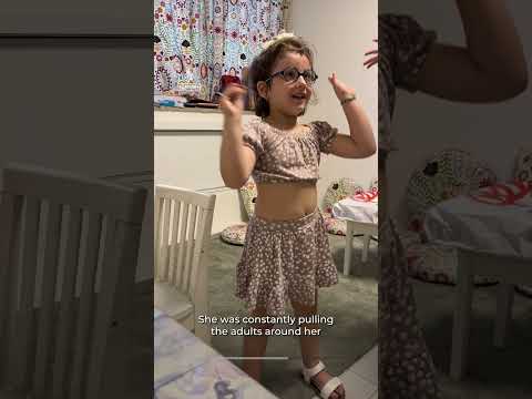 A four-year-old's recovery from the trauma of war in Lebanon