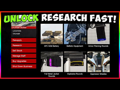 How To Complete Bunker Research Fast!