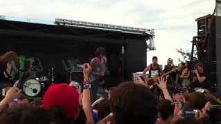 Mayday parade- oh well, oh well (live vans warped tour 2012)