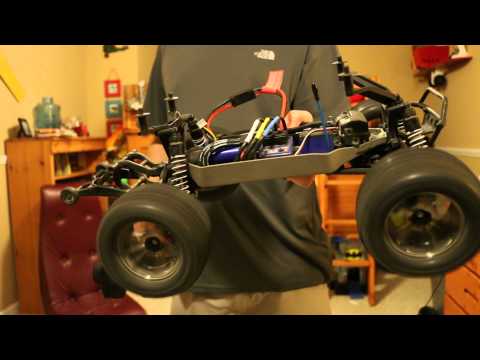 Stampede 4X4 VXL with 3S Lipo and 17 tooth Pinion Gear