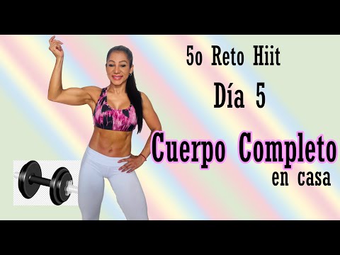 Día 5 - Reto hiit / hit 5 / Rutina 1451 - Rutina cuerpo completo intensa