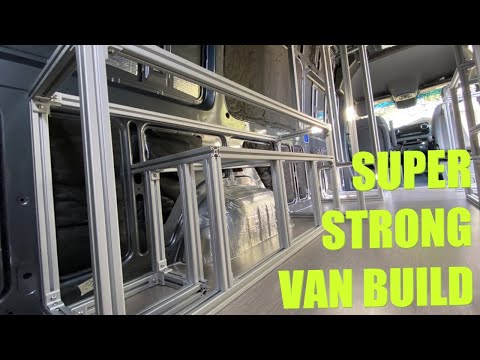 How To Build A Van With 80/20 Aluminum (INSANELY STRONG)