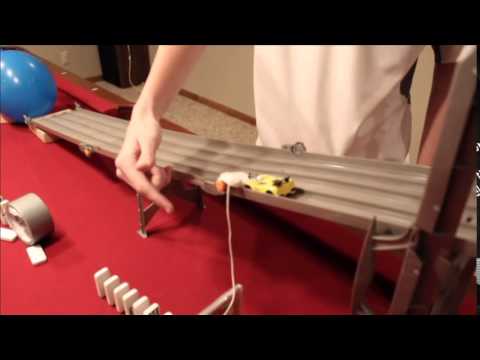 Rube Goldberg Project- All 6 Simple Machines!