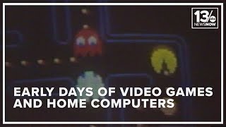 The early days of video games and home computers