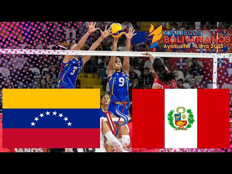 🇻🇪 Venezuela vs Perú 🇵🇪 Final 🥇 XX Juegos Bolivarianos Ayacucho-Lima 2025