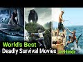 Top 5 Deadly Survival Movies In Hindi/ Eng On Netflix, Youtube & Amazon Prime (part 04)
