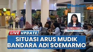 Kondisi Arus Mudik Bandara Adi Soemarmo H-3 Lebaran, Berangkatkan 1.773 Penumpang Sehari