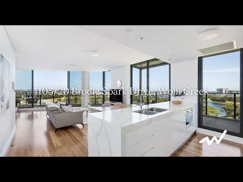 1103/20 Brodie Spark Drive, Wolli Creek, South Western Suburbs, 3 ห้องนอน, 2 ห้องน้ำ, Apartment