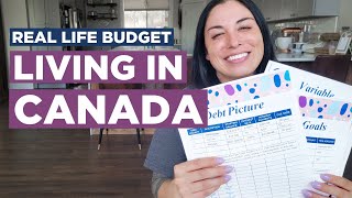 BBP Real Life Budget | Canada + Budget Tips + Budget By Paycheck