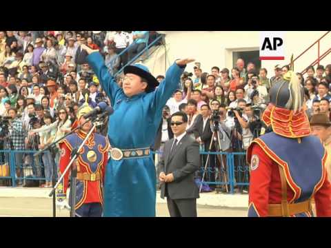 Mongolia celebrates its nomadic heritage
