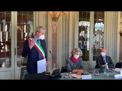 Il giuramento di Davide Galimberti come nuovo sindaco di Varese