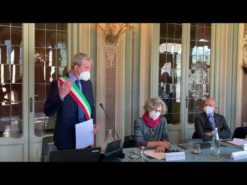 Il giuramento di Davide Galimberti come nuovo sindaco di Varese