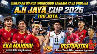 Download lagu Latest Amateur Volleyball Tournament || Dimas Saputra, Sandi Akbar smash for Eka Mandiri || Ajija... mp3