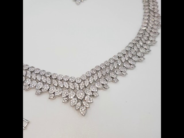 طقم زركون دقة ألماس