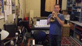 Me and My Baby - Blue Mitchell (solo transcription by Michael Van Bebber)