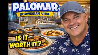 Palomar on Norwegian Viva: Is NCL's Mediterranean Dining Worth It! Full Review of Palomar. 4K