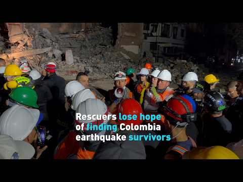 Rescuers lose hope of finding survivors of Colombia earthquake