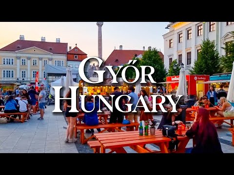 Győri Édes Napok 2023 | Festival of Sweets in Győr Hungary | 4K