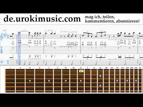Gitarrenunterricht Fall Out Boy - Heaven's Gate Noten Lernen um-ih995