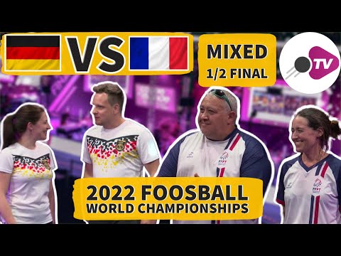 Kicker Weltmeisterschaft - Mixed 1/2 Finale - Klaß & Hoyer VS Zapater & Noel