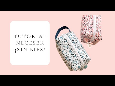 No-bias makeup bag! Super easy and with perfect results! | Sweet Baby Expectation