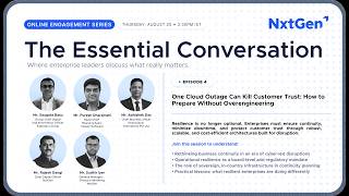 Ep 4   The Essential Conversation   Resilience and Continuity