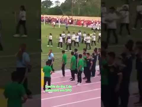 Desfile do 7 de setembro no município de São Paulo de Olivença (Am)