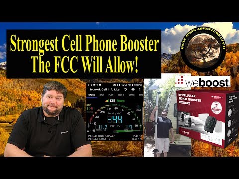Best Cell Phone Booster 2018 - WeBoost Connect RV 65 Review