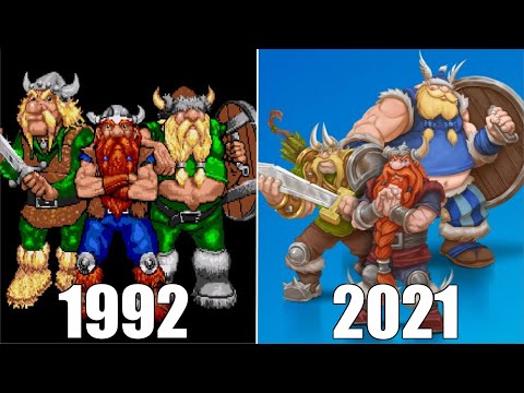 Evolution of The Lost Vikings Games [1992-2021]