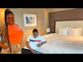 PEACH 🍑 1st TIME EVER STAYING AT SEMINOLE HARD ROCK HOTEL & CASINO 🎰 IN TAMPA FL ROOM TOUR 👀🤩👀