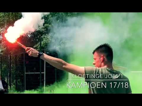 Kloetinge JO15-1 Kampioen 2017-2018