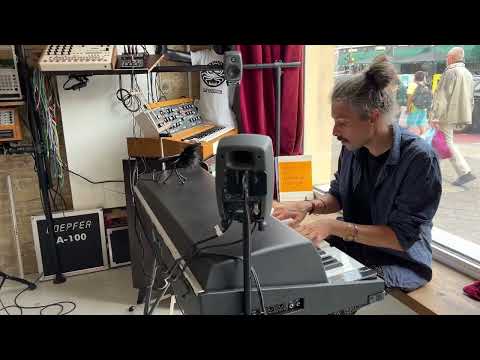 Rossano Snel and the new Rhodes Mk8 at SchneidersLaden