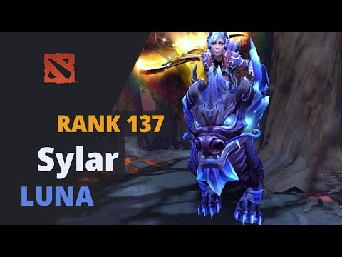 Sylar (Rank 137) plays Luna Dota 2 Full Game