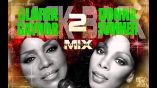 Gloria Gaynor &amp; Donna Summer - Back 2 Back Mix - DJ Doctor of Disaster
