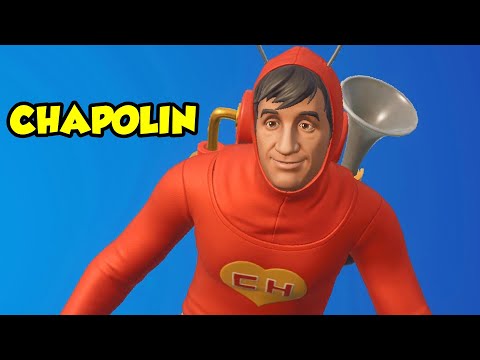 CHAPOLIN NO FORTNITE !!! (incrível)