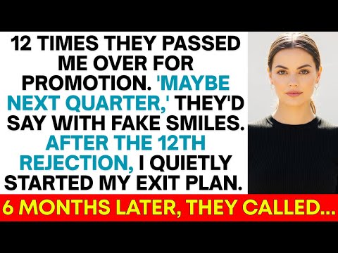 They Passed Me Over For Promotion 12 Times. My Revenge Made Them Beg Me To Come Back...