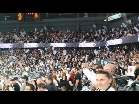 Atmosferă U-BT Cluj - Partizan 