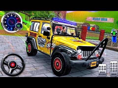 Offroad SUV Jeep Driving Simulator 3D - Drive 4x4 Prado Land Cruiser Hill Climb - Android GamePlay