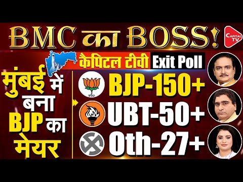 BMC Exit Poll LIVE: BJP is becoming the 'King of Mumbai' | Dr. Manish Kumar | Rajeev Kumar