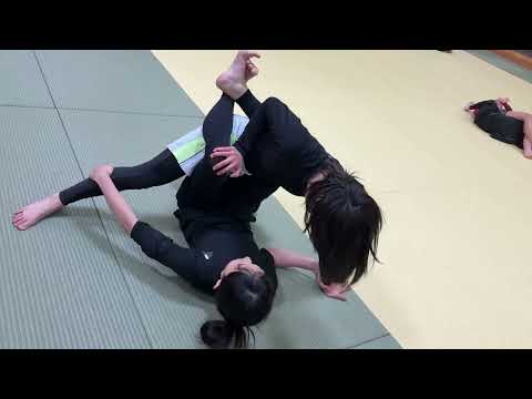 女子ノーギ柔術スパーリング２