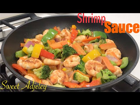 COOK MY SIMPLE SHRIMP SAUCE WITH ME
