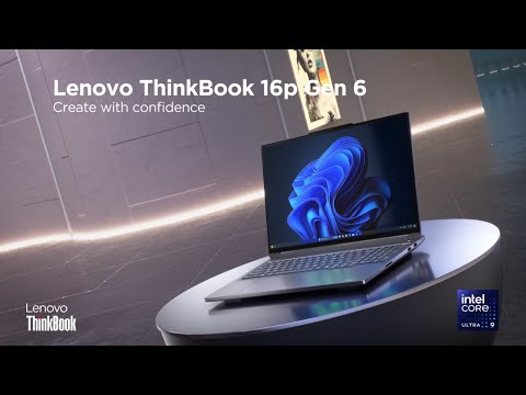 Lenovo ThinkBook 16p G6 ADR Ryzen 9 8940HX 32Gb SSD 512Gb RTX5060 W11P Luna Grey
