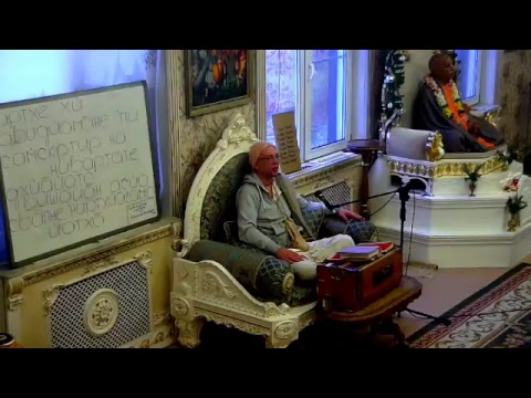 Кришна Мишра Дас «Шримад Бхагаватам 4.29.72» (2019-01-12, Омск)