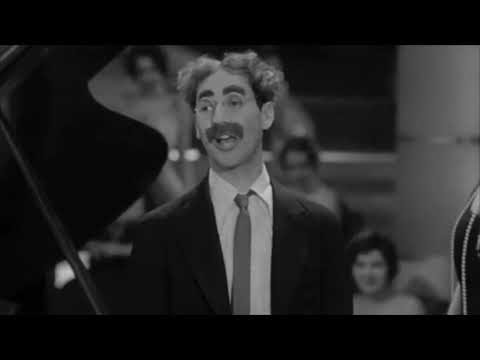Best of Marx Bros. - Funny compilation, With loud continuous music.