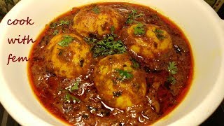 Dhaba Style Anda Masala Recipe /ढाबा स�