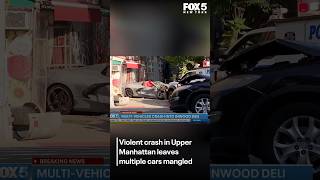 Multi-car crash in Inwood