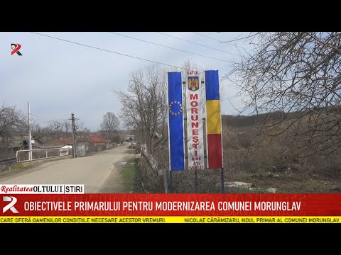 Obiectivele primarului pentru modernizarea comunei Morunglav
