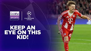 17 year-old Lennart Karl's BRILLIANT individual goal | UCL 25/26 Moments