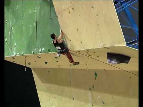 IFSC Climbing World Cup Barcelona 2009 - Lead - Highlights Men's Final